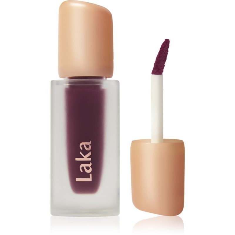 Laka Fruity Glam Tint | Glanzende Koreaanse liptint met hydraterende lichtgewicht textuur | Opbouwbare kleur, niet-kleverige hoge glansgloss | K-Beauty Koreaanse make-up | #123 Berry, 4.25ml