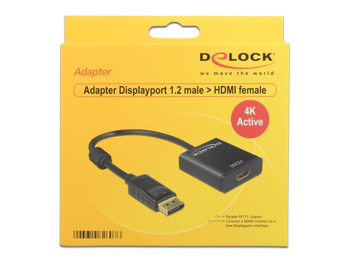 DeLOCK 62607 - Kabel - 0,2 m - Zwart