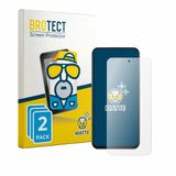 BROTECT - Screenprotector voor realme Narzo 100x - Folie Beschermfolie matte 2 Stuks