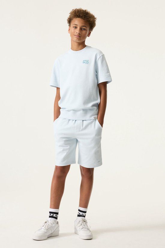 Garcia Jongens Effen Shorts Blauw