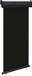 vidaXL Balkonscherm 85x250 cm Zwart