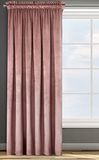 Eurofirany 435656 Sheer Pink Polyester Curtain