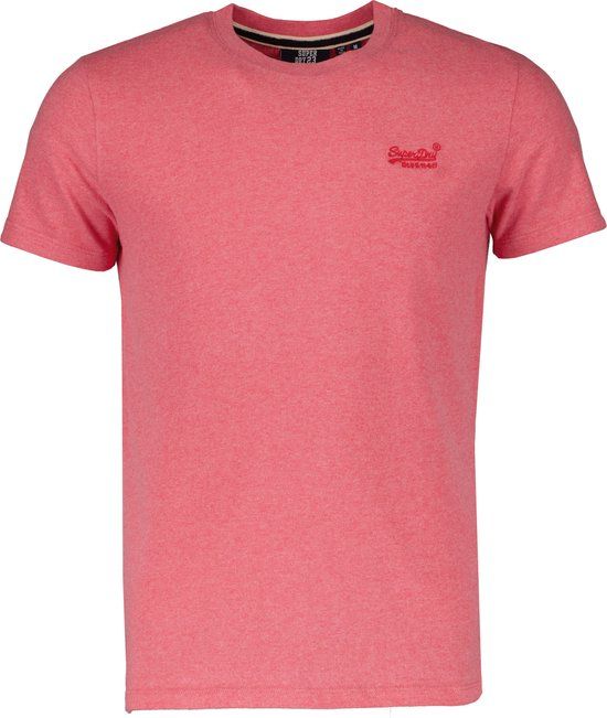 Superdry Vintage Logo T-shirt - Mannen - Roze - Maat M