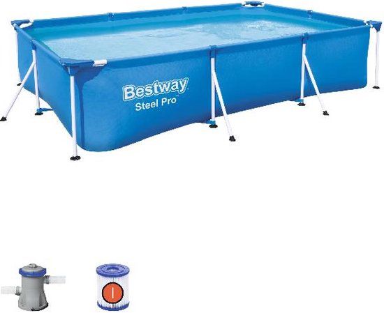 Intergard Zwembad stalen frame 300x201x66cm