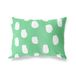 BonaMaison Petrol Groen-Wit Decoratieve Kussensloop, Kussenhoezen Bank, Decoratieve Kussenhoesjes, Kussensloop; Sofa, Slaapkamer, Kantoor, Auto 45x60 Cm - Ontworpen en vervaardigd in Turkije