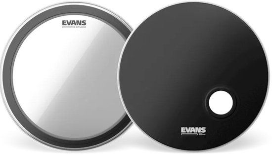 Evans EBP-22EMAD2SYS EMAD2 System Dubbel bassdrumvel-pack 22 inch
