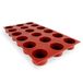 Maé, GN1/1 siliconen mal met 18 cellen, Ø 62 x 35 mm, 108 ml, 100% premium, gemaakt in Frankrijk, 27 x 50 cm