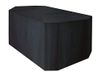 BI009PR Bikain BI009PR-Premium afdekking voor rechthoekige tafel en stoelen, waterdicht, extreem duurzaam, 89 x 270 x 180 cm, zwart