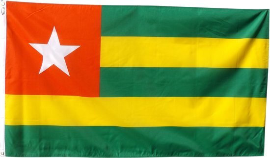 Trasal - vlag Togo - togolese vlag â€“ 150x90cm