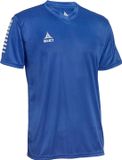 SELECT Derbystar Pisa-shirt 600056 Blauw/Wit Polyester Korte mouw Mannen Volwassenen