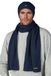 Jack & Jones Heren JACBOCHUM BEANIE AND SCARF SET Blauw One Size Volwassenen winterset heren