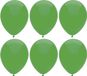 Haza Ballonnen verjaardag/thema feest - 200x stuks - groen - 29 cm