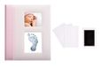 Pearhead Babygeheugenboek met Clean-Touch inktkussen, roze