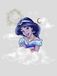 Komar Disney muurschildering Jasmin Clouds | kinderkamer, babykamer, decoratie, kunstdruk | zonder lijst | WB083-30x40 | Grootte: 30 x 40 cm (breedte x hoogte)