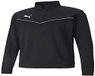 PUMA T-shirt pour homme Teamrise 1/4 Zip Top, Black-Puma White, S, 657394