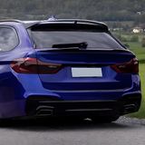 AutoStyle Onderste achterspoiler compatibel met BMW 5-Serie G31 Touring 2017-2024 (ABS Glanzend zwart)