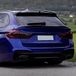 AutoStyle Onderste achterspoiler compatibel met BMW 5-Serie G31 Touring 2017-2024 (ABS Glanzend zwart)