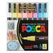 U-N-I Posca - Verf-stiften - 8 stuks - Multi