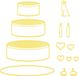 Nellie Snellen Shape Die Weddingcake