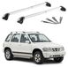 Kia Sportage mk1 JA 1995-2004 Aluminium Gris 2 pièces 100 kg Barres de toit