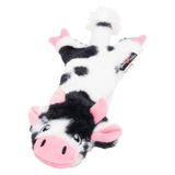 Jack and Vanilla Flatties Knuffel-Koe met pieper 45 cm