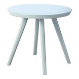 Van der Meulen Kindertafel Plastic Pastel Blauw Ø50,5cm