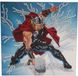 Craft Buddy Crystal Art Kit de cartes en cristal | Peinture diamant Marvel Thor