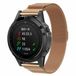 By Qubix Qubix - Milanese bandje - Rosé goud - 22mm Quickfit - Geschikt voor Garmin Fenix 9 / 9 Pro (47mm)