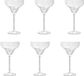 Royal Leerdam Bonheur Cocktails Cocktailglazen 30,5 cl / 305 ml | Set van 6 Stuks | Glas | Vaatwasserbestendig
