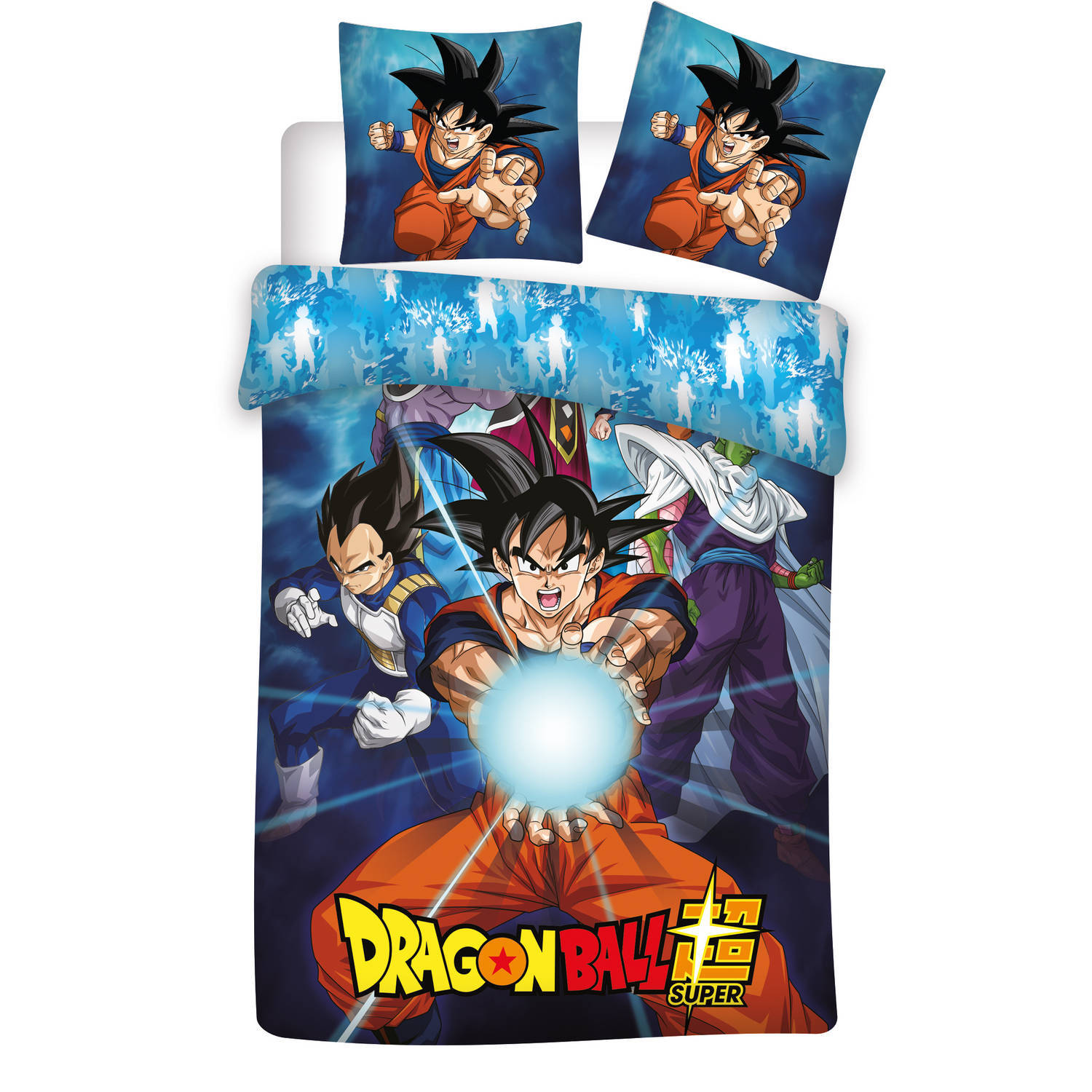 OEKO-TEX dragon ball dekbedovertrek dragon ball z 140 x 200 cm polyester