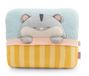 Knuffeldier Hamster Shai, 35 x 30 x 18 cm, blauw