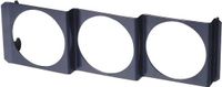 AutoStyle Performance-instrument DIN paneel metaal voor 3x52 mm instrumenten zwart