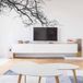 Abstract Branch, Noir Papier peint panoramique 300 x 250 cm