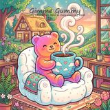 Gimme Gummy Icecat Bold & Easy Coloring Book