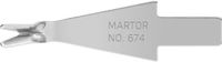 MARTOR 674.50 Reservemes TRIMMKLINGE speciaal geslepen 10 stuk(s)