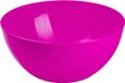 Plasticforte Plat à servir/saladier - D23 x H10 cm - Plastique - Fuchsia
