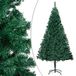 vidaXL Kunstkerstboom met dikke takken 180 cm PVC groen