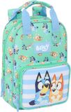 Bluey Schoolrugzak Bluey Sisters Groen 20 x 28 x 8 cm