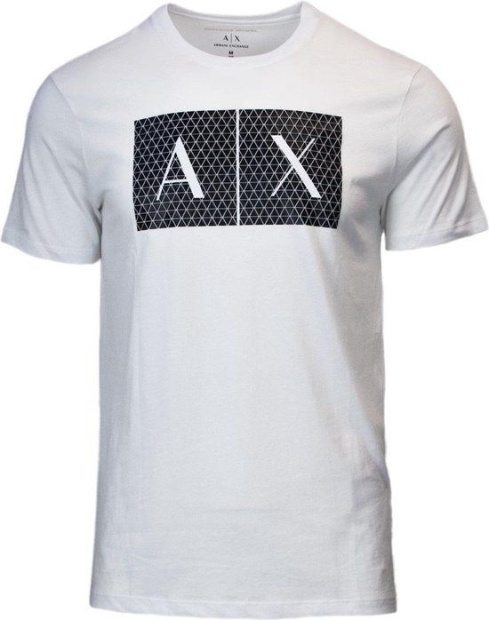 Armani Exchange T-shirt - Heren - Wit - Maat L