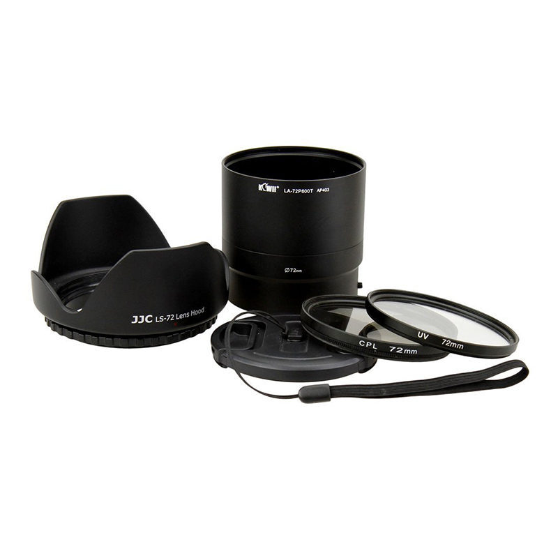 Kiwifotos Lens Adapter Kit voor Nikon Coolpix P600