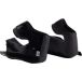 Leatt Adventure 8.5/9.5, kit doublure/coussinets des joues, couleur: Noir, taille: XXL