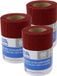 Merkloos Schuurpapier rol - 3x - P60 - 110 mm x 4,5 m - nat en droog schuren
