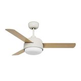 Forlight Klar ventilator ø1066mm IP20 E27 Antiek wit Hout