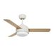 Forlight Klar ventilator ø1066mm IP20 E27 Antiek wit Hout