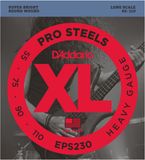 D'Addario EPS230 XL ProSteels Bassnaren (55-110) Heavy