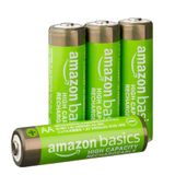 Amazon Basics AA-Batterien mit hoher Kapazität, wiederaufladbar