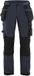 Blåkläder Dames 4-weg stretch werkbroek 7192-1645 - Donker marineblauw/Zwart - C46