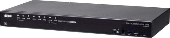 Aten CS19208 8-Poorts USB 3.0 4K DisplayPort KVM