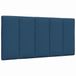 VidaXL Hoofdbordkussen "Hanko" 100 cm stof blauw