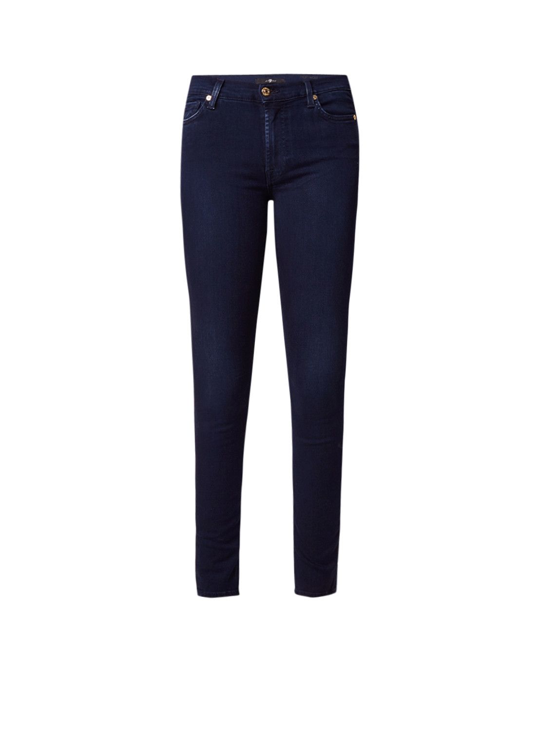 7 For All Mankind High waist skinny jeans met stretch - 5400552421035